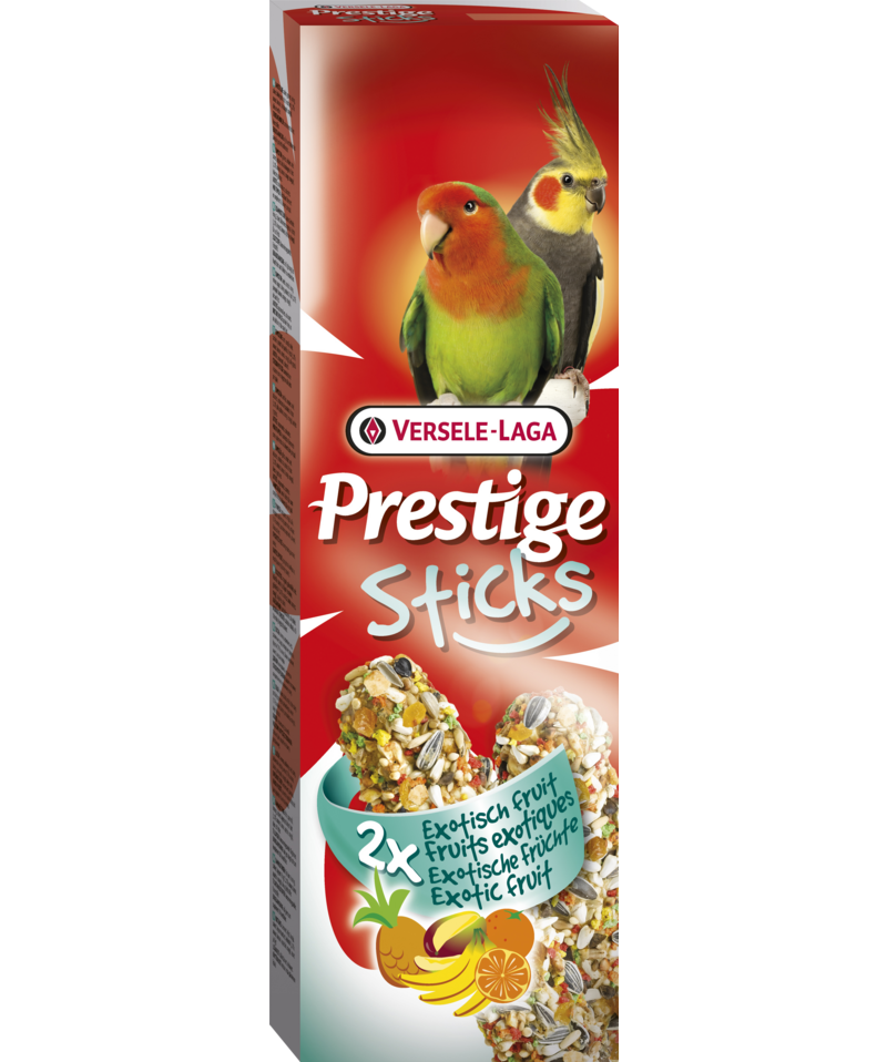 VERSELE-LAGA PRESTIGE STICKS Big Parakeet (Exotic Fruit / 2pc)