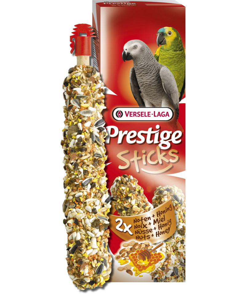 VERSELE-LAGA PRESTIGE STICKS Parrots (Nuts & Honey / 2pc)