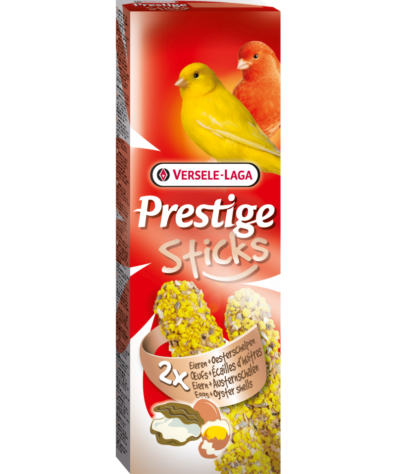 VERSELE-LAGA PRESTIGE STICKS Canaries (Eggs & Oyster Shells / 2pc)
