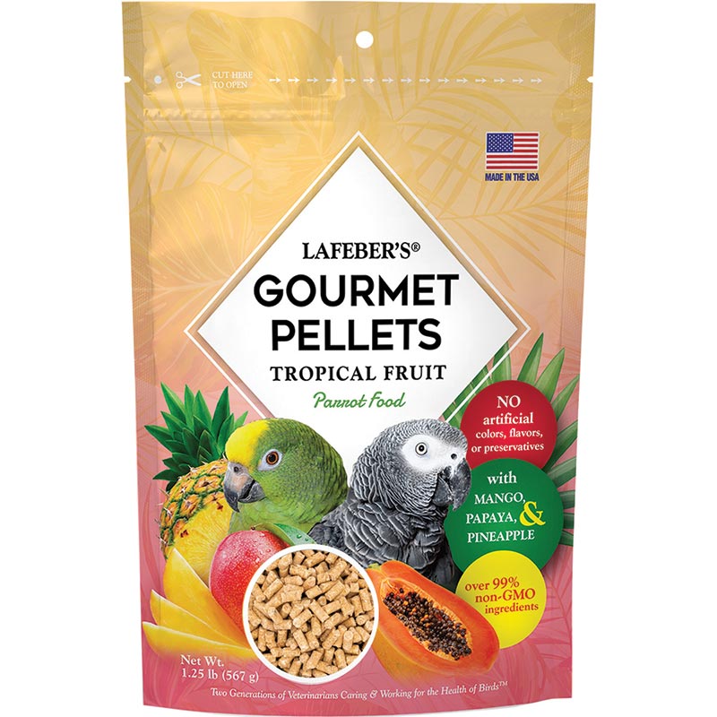 LAFEBER TROPICAL FRUIT GOURMET PELLETS (Parrot)