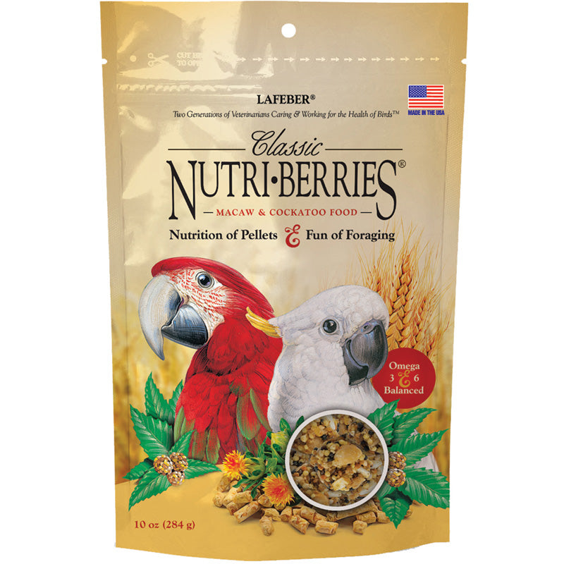 LAFEBER CLASSIC Nutri-Berries (Macaw & Cockatoo / 10oz / 81760)