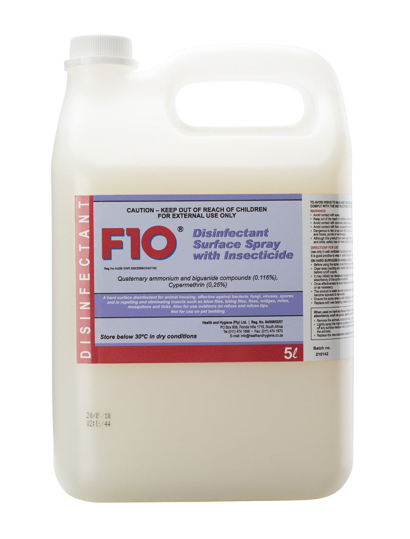 F10 Surface Disinfectant (With Insecticide)
