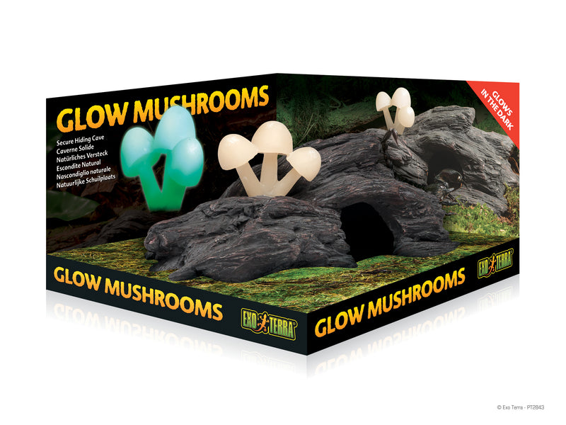 EXO-TERRA Glow Mushroom Hide Out