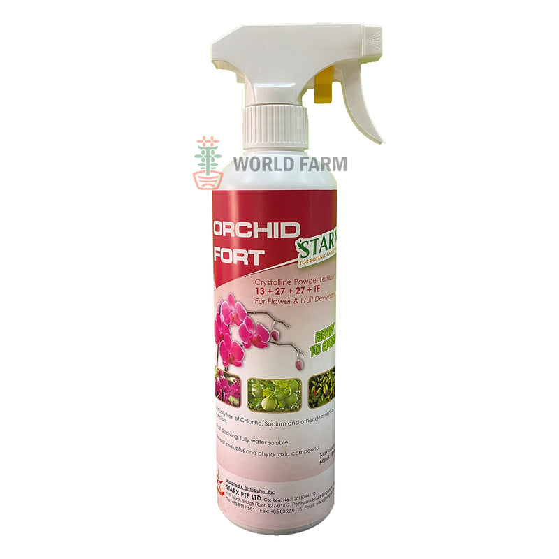 STARX Orchid Fort Fertilizer Spray (NPK 13+27+27+TE / 500ml)