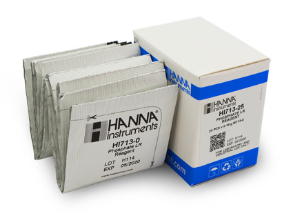 HANNA Phosphate Low Range Handheld Colorimeter (HI-713 / Reagent x 25)