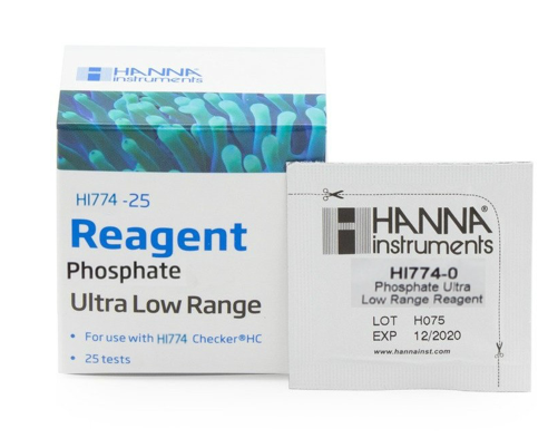 HANNA Phosphate, ULR (HI774 / Reagent x 25)