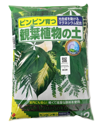 HANAGOKORO Soil for House Plants (2L)