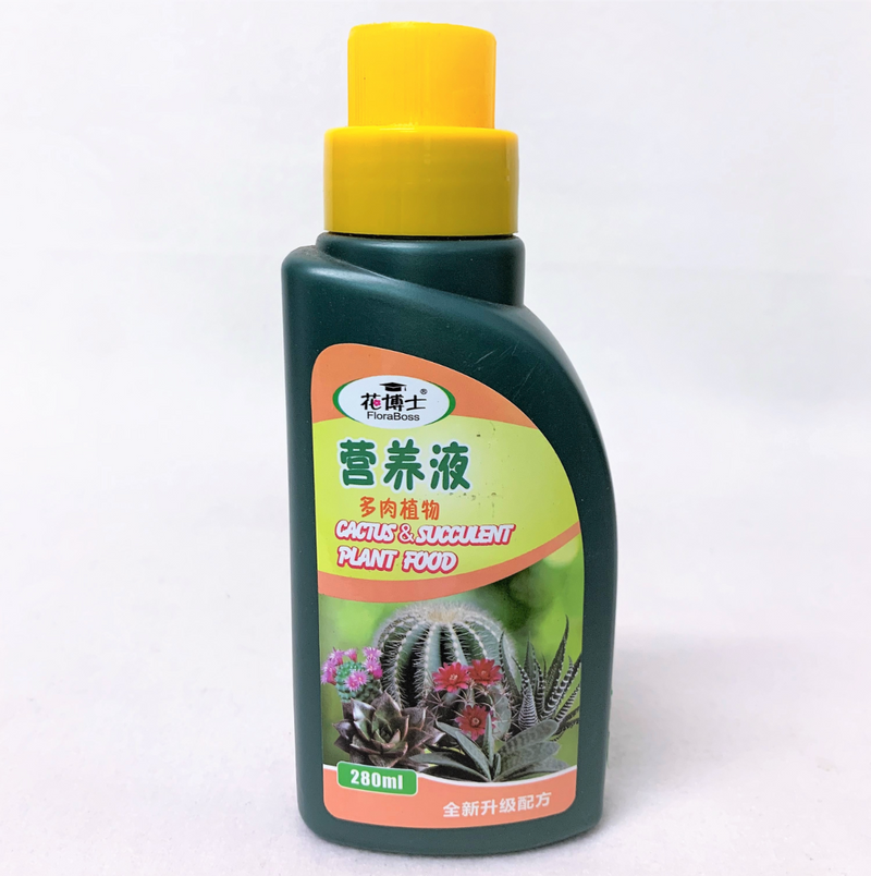 FLORABOSS Cactus And Succulent Plant Food (280ml)