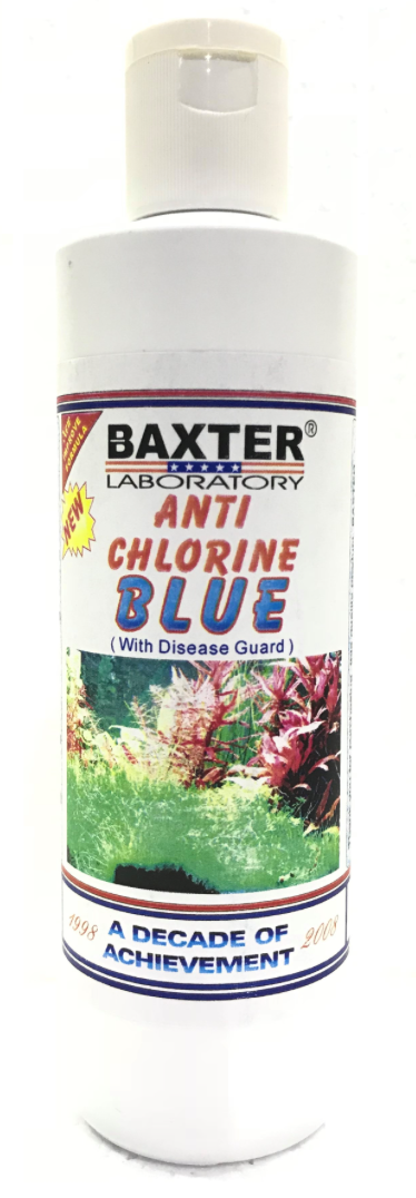 BAXTER (AQUA) Anti-Chlorine Blue (With Disease Guard)