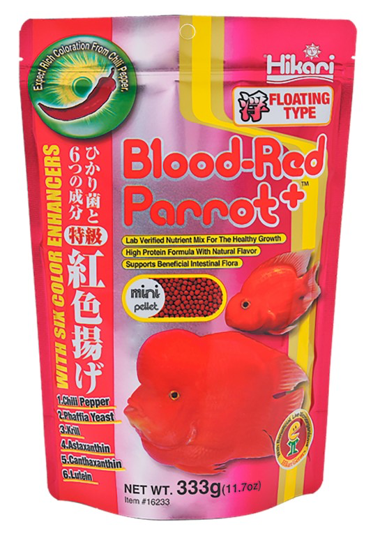 HIKARI Blood Red Parrot+ (Mini Pellet / 333g)