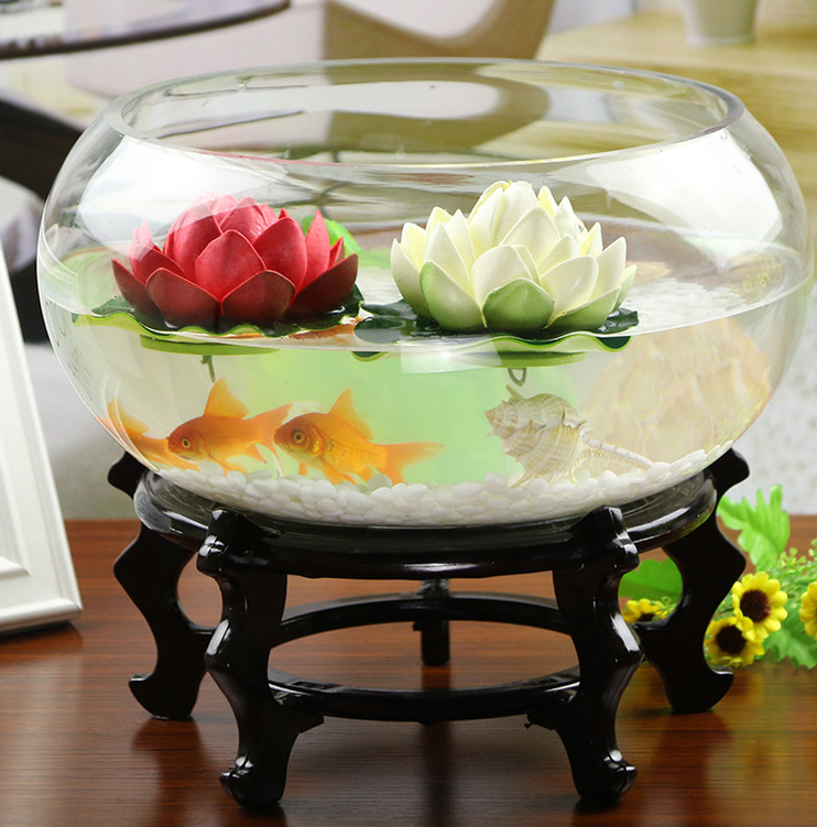 TERRA POTS Wide Glass Bowl