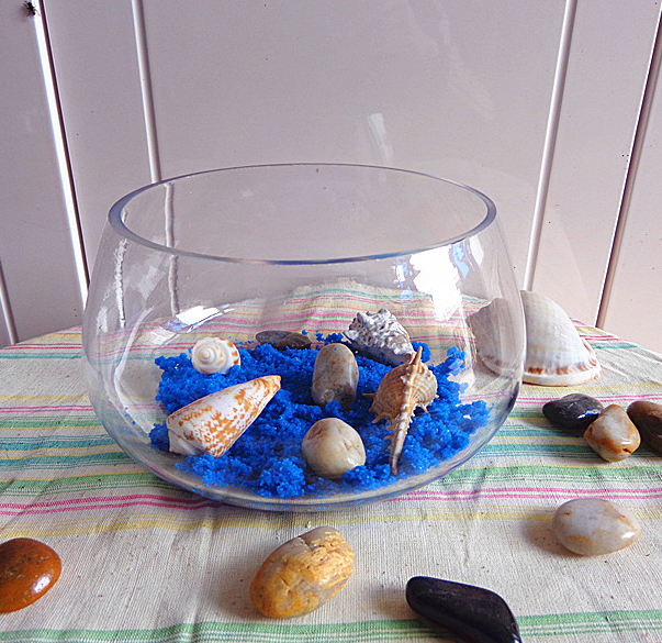 TERRA POTS Tappered Glass Bowl (20cm)