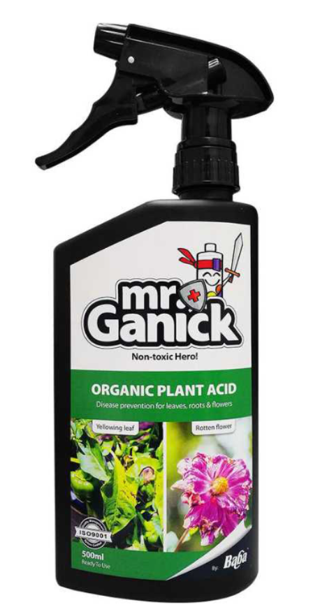 BABA Mr Ganick Organic Plant Acid (500ml / Spray Bottle)