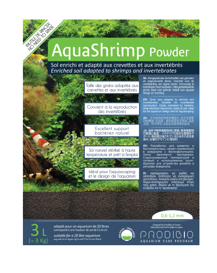 PRODIBIO Aqua Shrimp Powder Soil (3L)