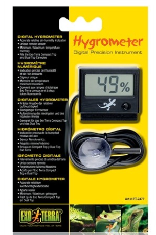 EXO-TERRA Hygrometer (Digital Precision)
