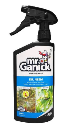 BABA Mr Ganick Natural Pesticide: Dr Neem (500ml / Spray Bottle)