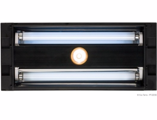 EXO-TERRA Dual Top UV LIght & Basking Fixture (PT2230)