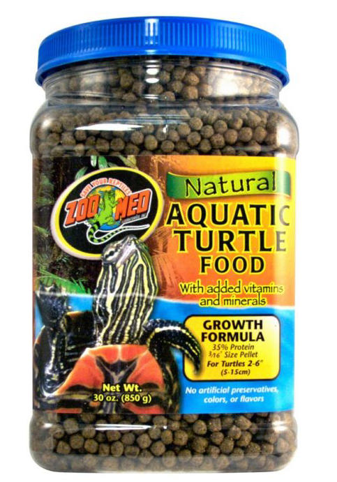 thumbnail image 2 of Zoo Med Aquatic Turtle Food Growth Formula - 850g Floating Pellets 2 of 13