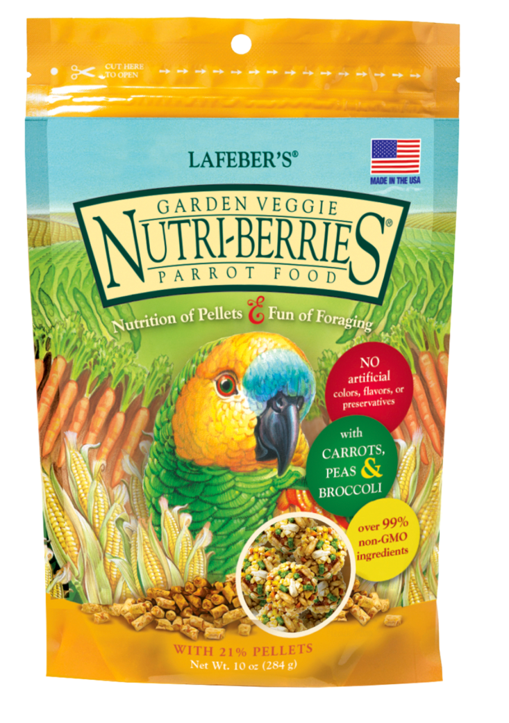LAFEBER GOURMET Nutri-Berries (Garden Veggie / Parrot / 10oz / 82350)