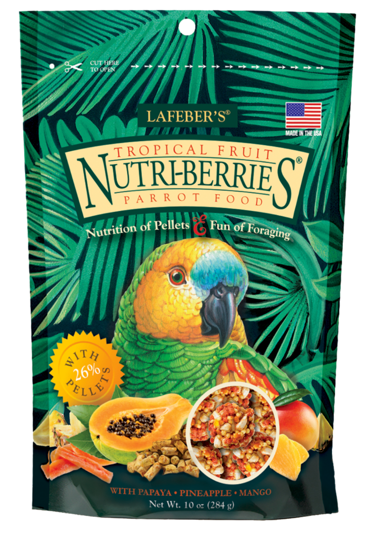 LAFEBER GOURMET Nutri-Berries (Tropical Fruit / Parrot / 10oz / 82650)