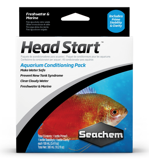 SEACHEM Head Start (Pack 3 / 100ml)