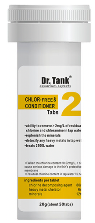 DR. TANK CHLOR-FREE & Conditioner (50T)