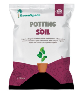 GREENSPADE Organic Potting Soil (5L)