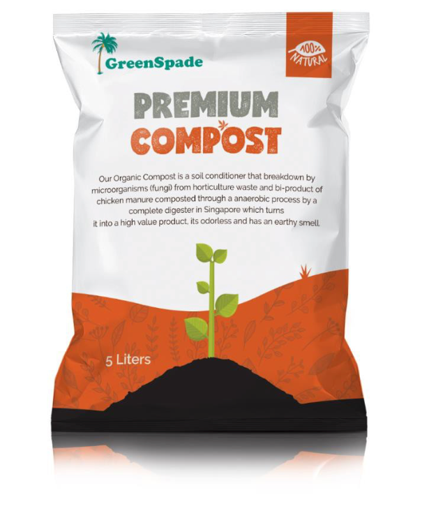 GREENSPADE Premium Compost (5L)