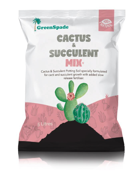 GREENSPADE Cactus & Succulent Mix (5L)