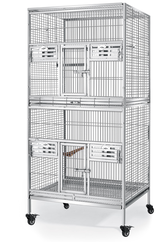FIDS-PLAY Stainless Steel Cage (3 Sizes)
