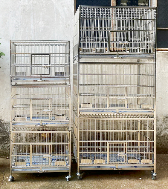 FIDS-PLAY Stainless Steel Cage (3 Sizes)