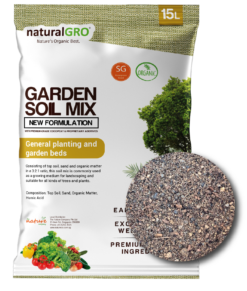 NATURALGRO Garden Soil Mix (15L)