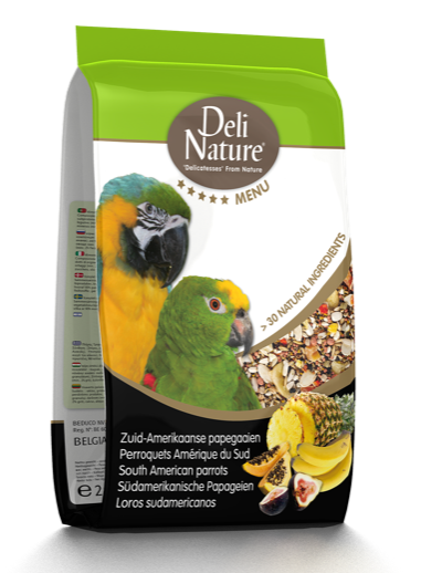 DELI NATURE 5* Menu South American Parrots (2.5Kg)