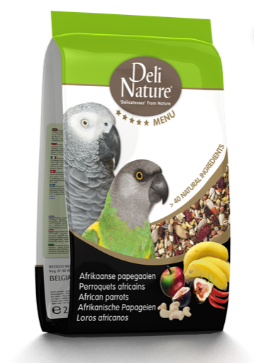DELI NATURE 5* Menu African Parrots (2.5Kg)