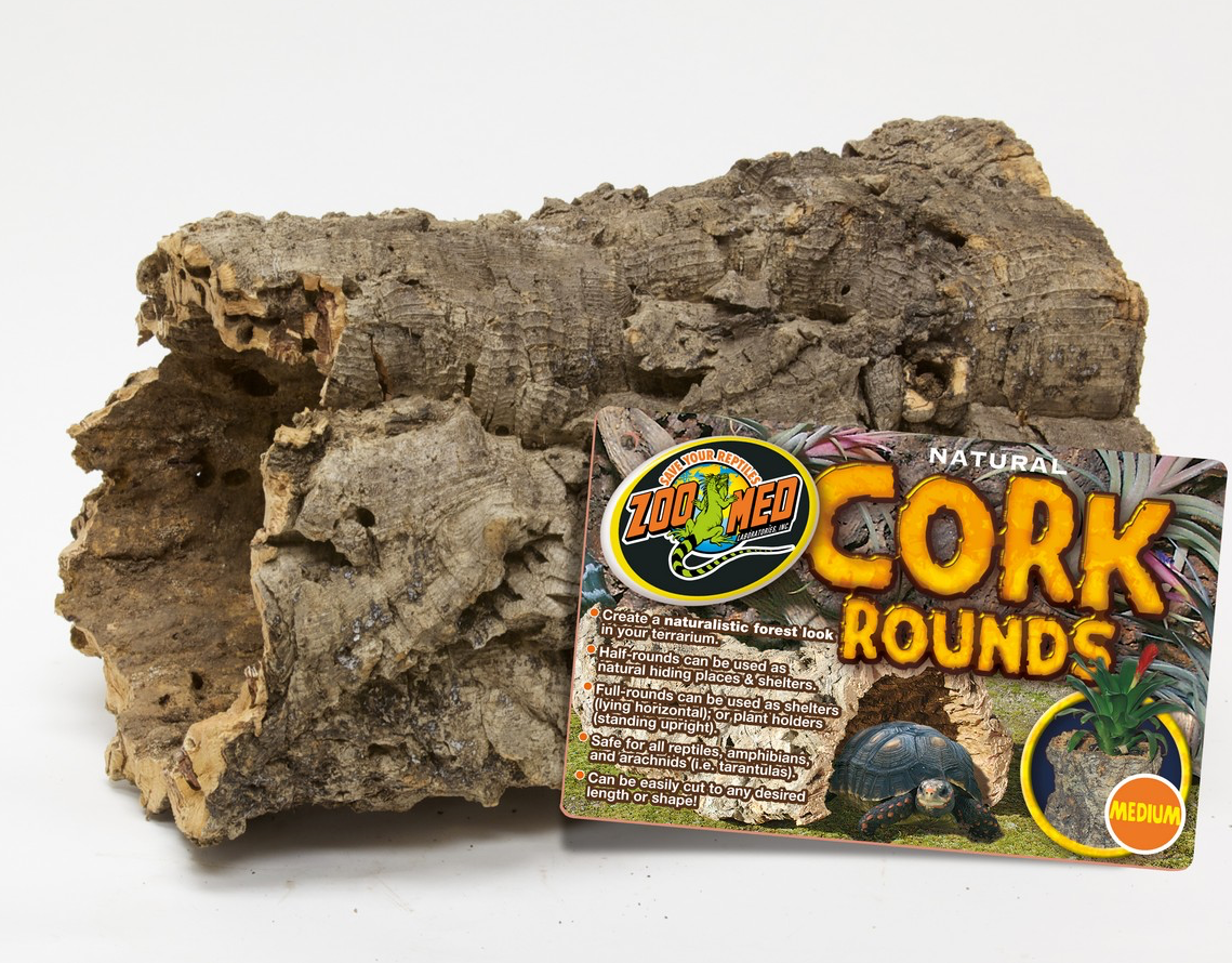 ZOO MED Natural Cork Rounds – Green Chapter