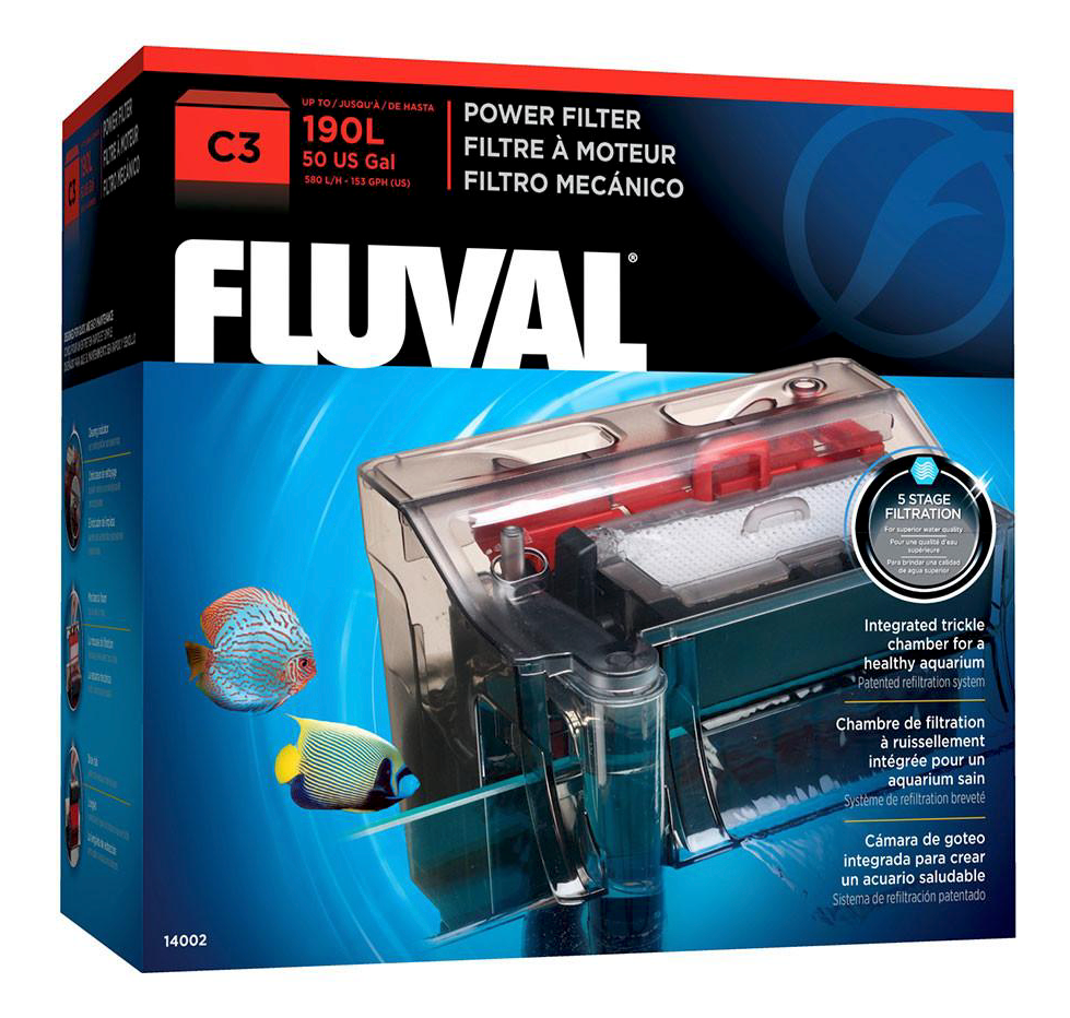 FLUVAL HAGEN Clip-On Canister Filter (C Series)
