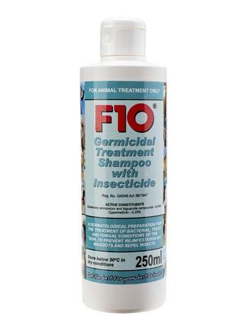 F10 Germicidal Treatment Shampoo (With Insecticide / 250ml)