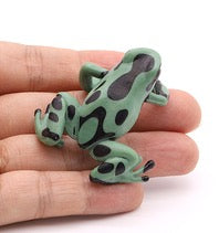 GCS Figurine Green & Black Spot Pison Dartfrog