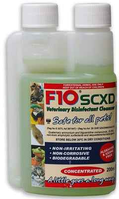 F10 SCXD Disinfectant with Detergent (200ml)