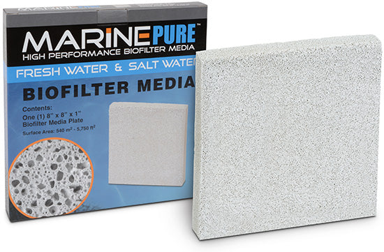 MARINEPURE Plate (8 x 8 x 1")