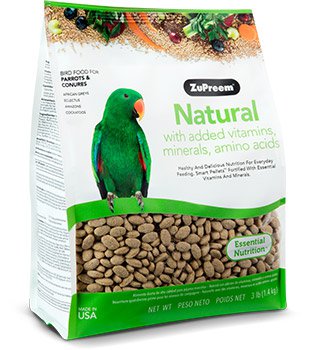 ZUPREEM Natural Avian Diets (Parrots & Conures)