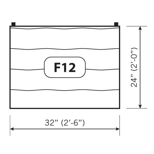 FloraFelt Modular F12 (32"x24" / 01pc)